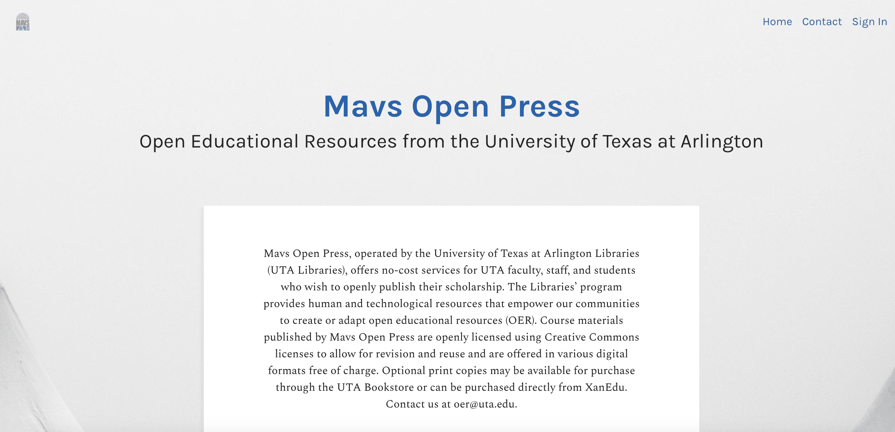 university of texas arlington pressbooks